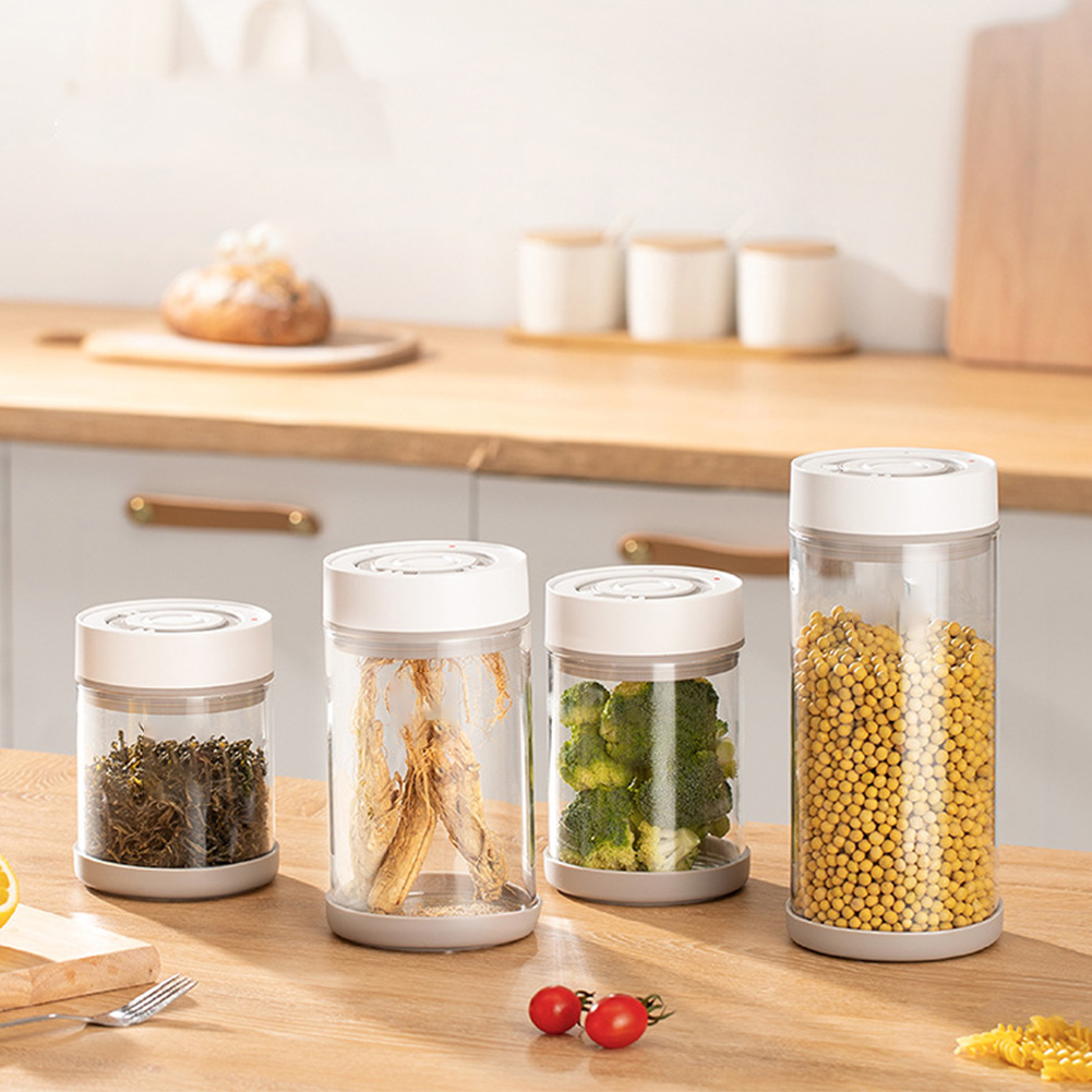 Kitchen Moisture-proof Glass C - Kitchen Gadgets Storage ulasan dan harga