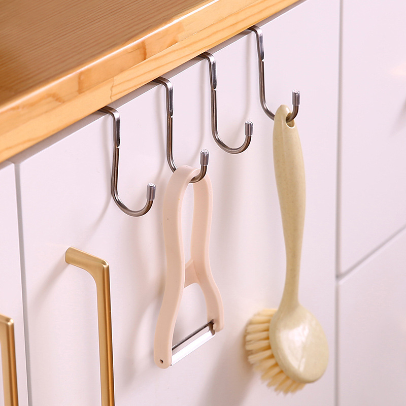 5 Buah 304 Kait Baja Tahan Kar - Kitchen Gadgets Storage ulasan dan harga