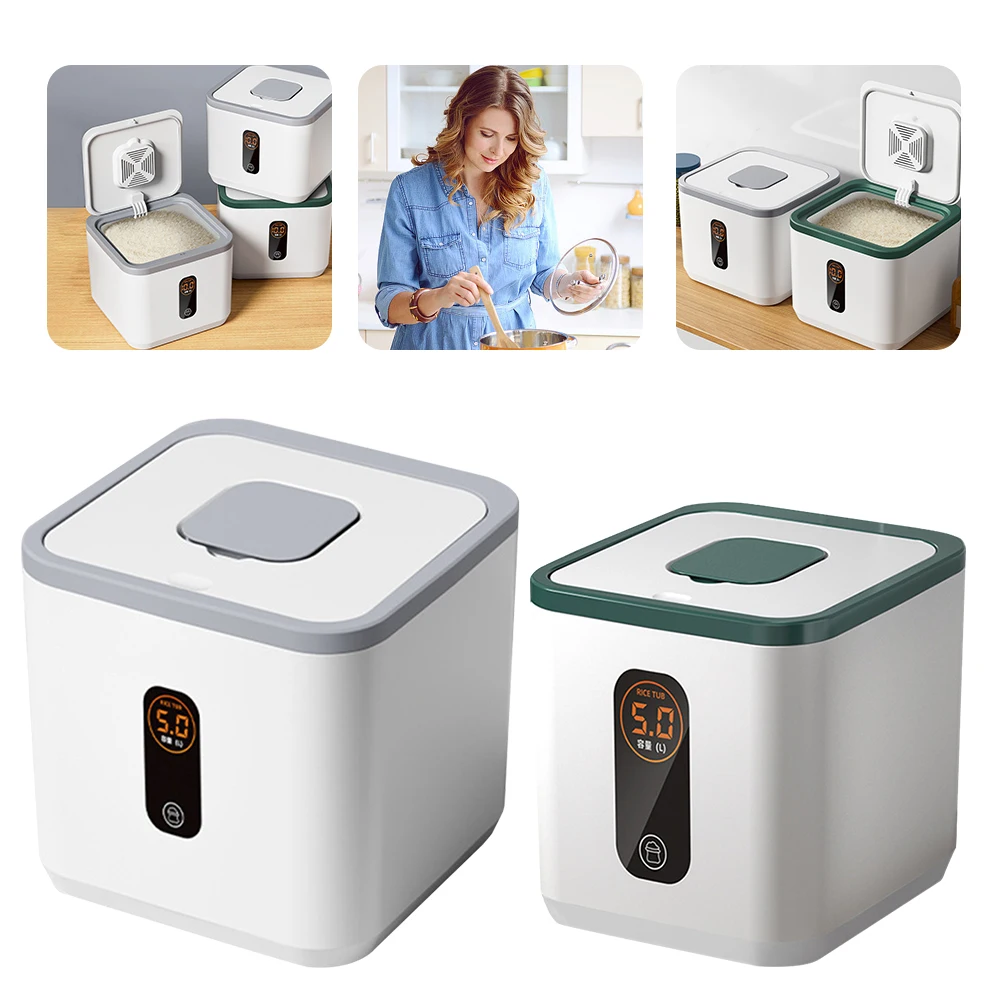 Wadah makanan 5KG, Tempat peny - Pasta Measuring Tool ulasan dan harga