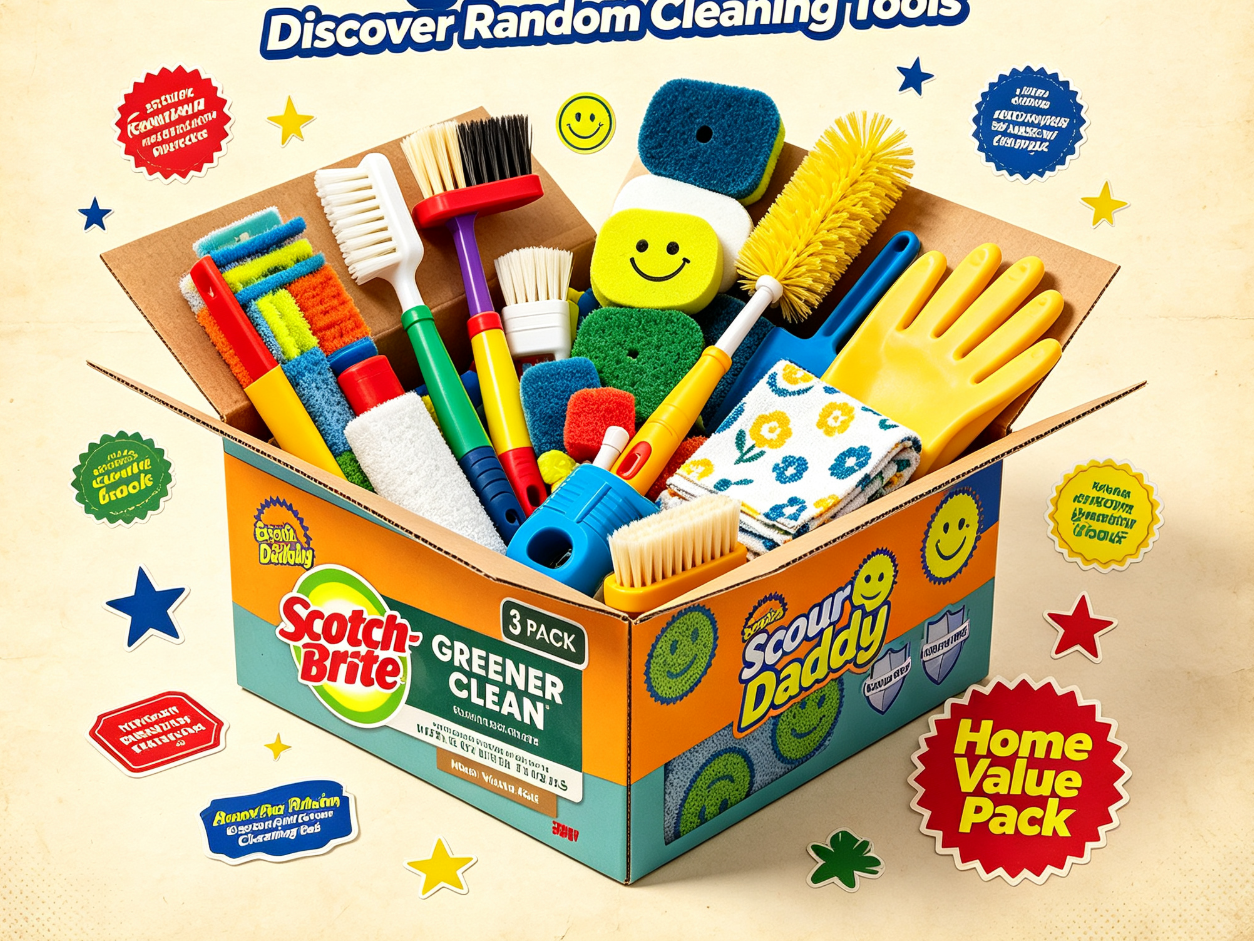 Kotak Misteri Spons Pembersih  - Kitchen Gadgets For The Blind ulasan dan harga