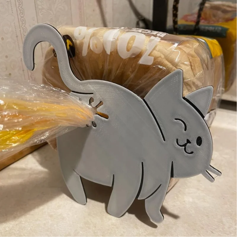 Klip Tas Roti Pantat Kucing Ce - Kitchen Gadgets For Kids ulasan dan harga