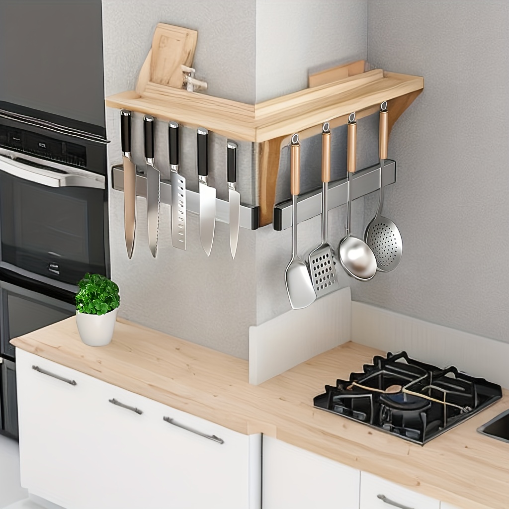 1 Buah Tempat Pisau Magnetik u - Magnetic Knife Strip ulasan dan harga