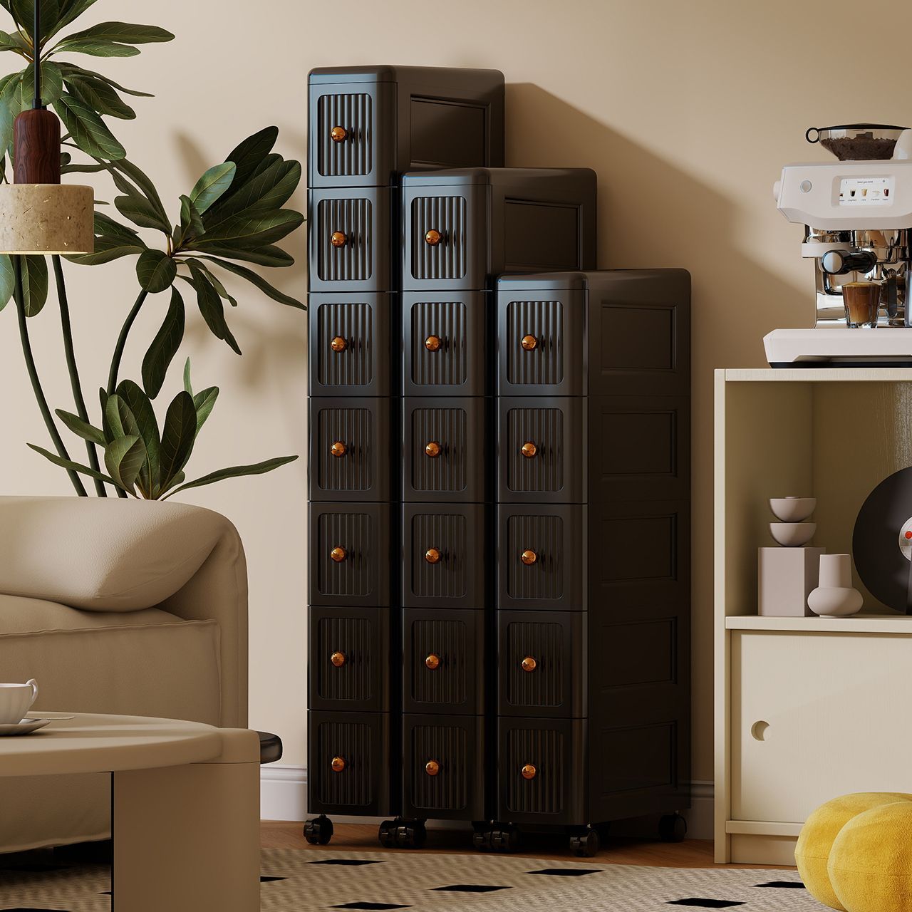 Lemari Penyimpanan Laci Sempit - Kitchen Gadgets Storage ulasan dan harga