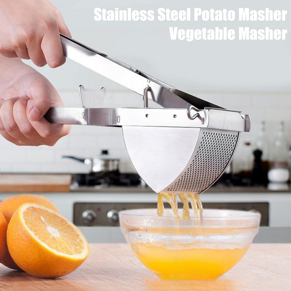 Penghancur Kentang Stainless S - Potato Masher Ricer ulasan dan harga