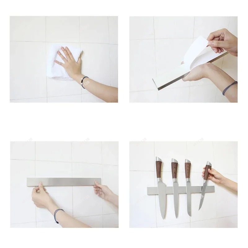 Rak Pisau Magnetik Dinding Bah - Magnetic Knife Strip ulasan dan harga