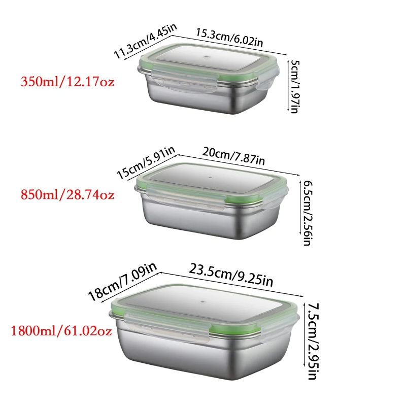 Set Kotak Makan Siang Stainles - Kitchen Gadgets Storage ulasan dan harga
