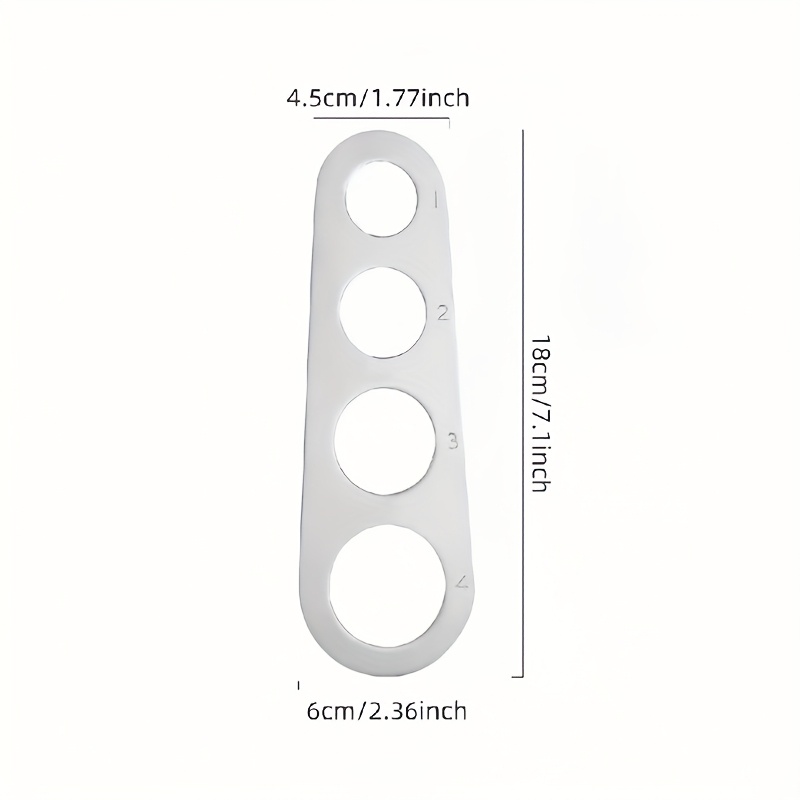 Alat Pengukur Pasta 4 Lubang B - Pasta Measuring Tool ulasan dan harga