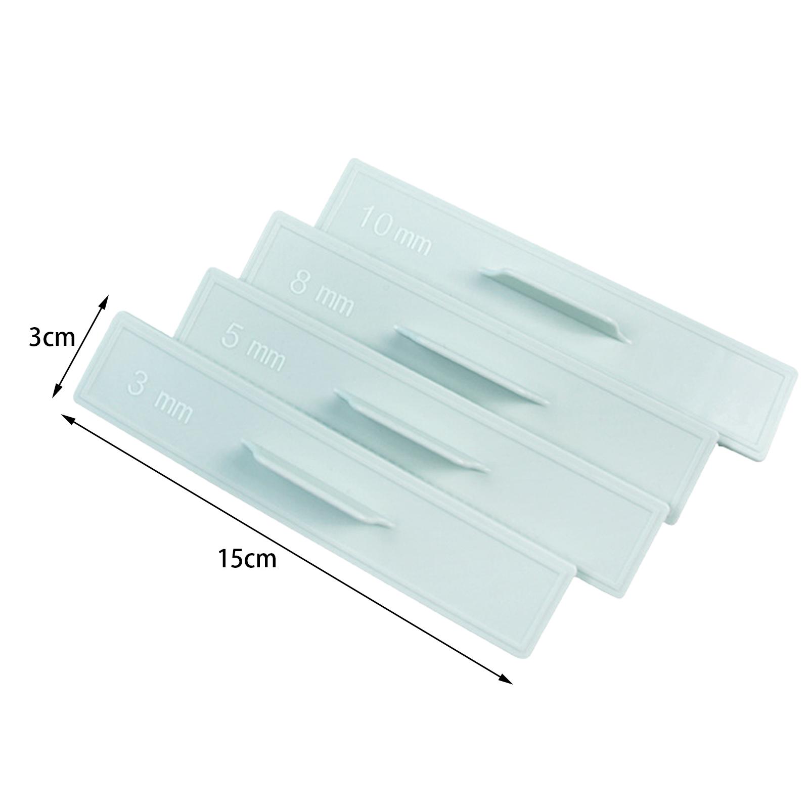 8 Buah Penggaris Penanda Ukura - Pasta Measuring Tool ulasan dan harga