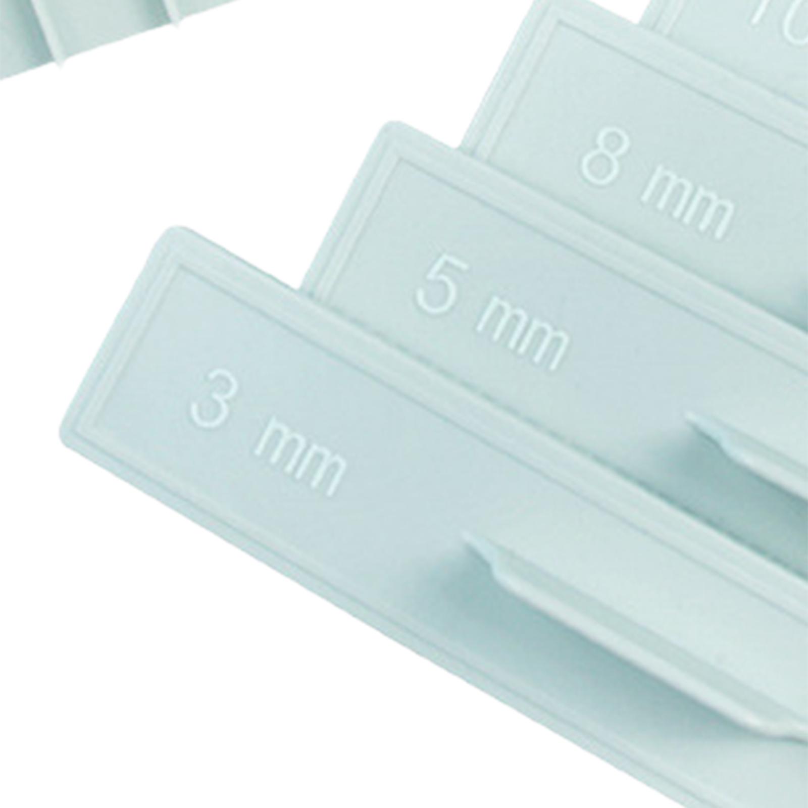8 Buah Penggaris Penanda Ukura - Pasta Measuring Tool ulasan dan harga