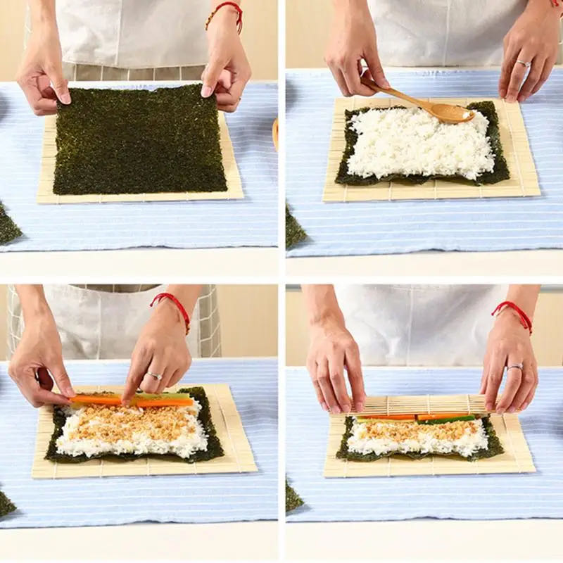 DIY bambu pembuat Sushi tikar  - Kitchen Gadget Amazon ulasan dan harga