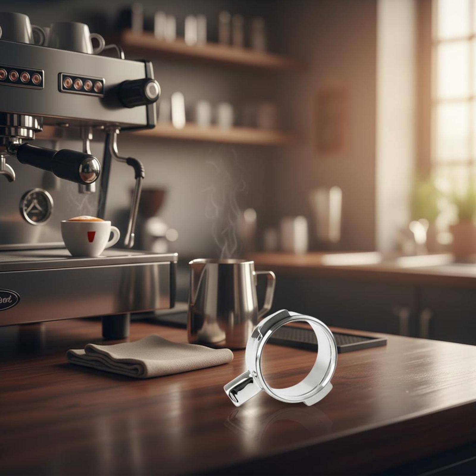 Kepala Portafilter Tanpa Dasar - Stainless Steel Strainer ulasan dan harga