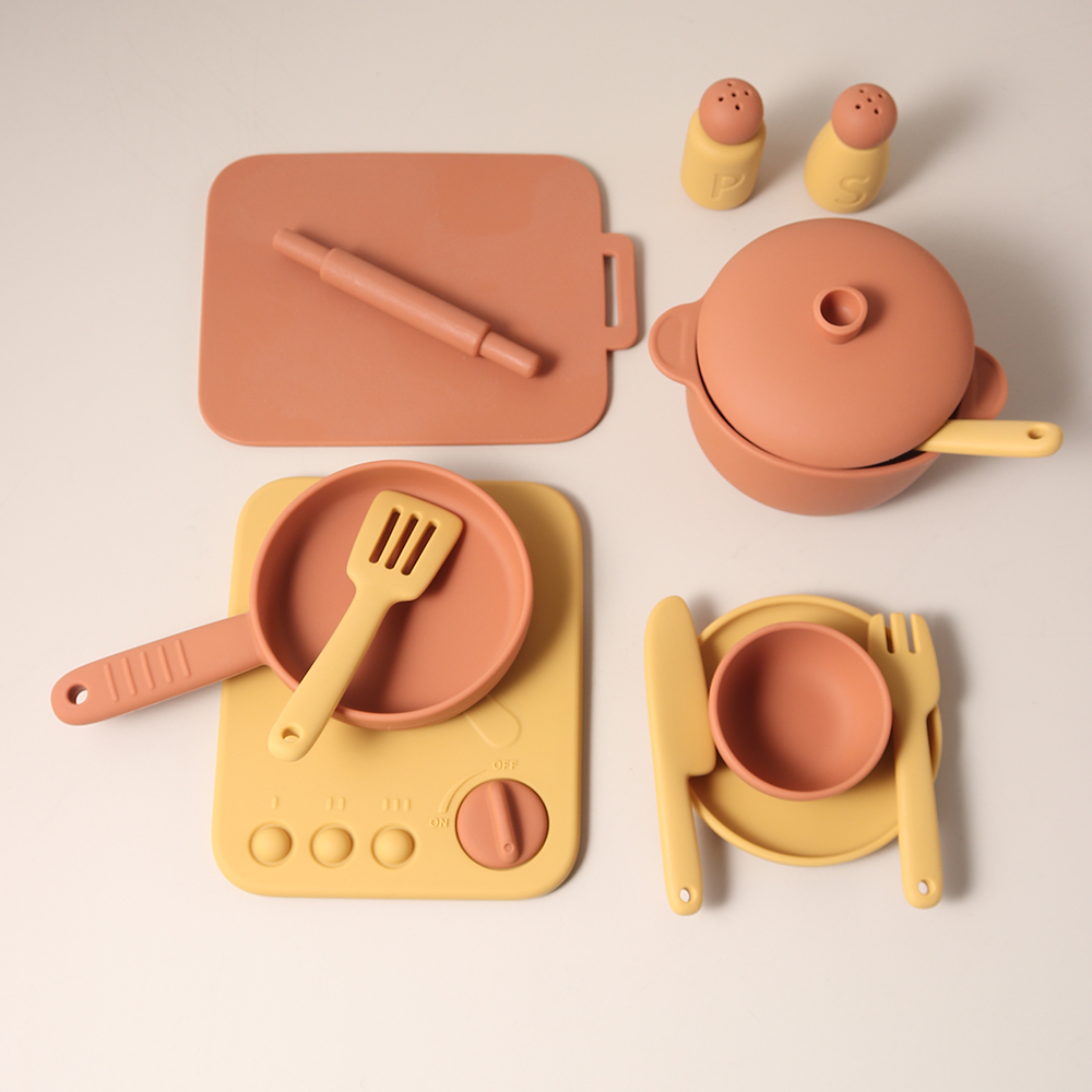 13 Pcs Set Mainan Silikon Pera - Kitchen Gadgets For Kids ulasan dan harga