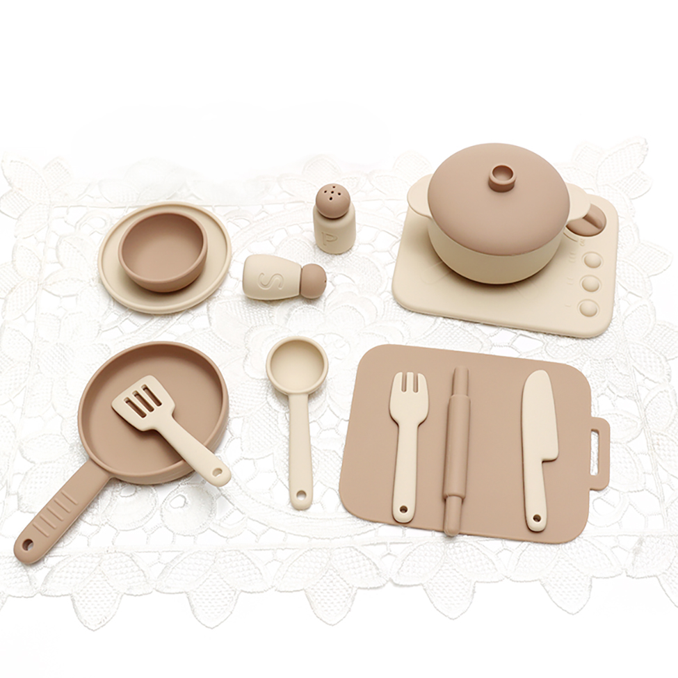 13 Pcs Set Mainan Silikon Pera - Kitchen Gadgets For Kids ulasan dan harga