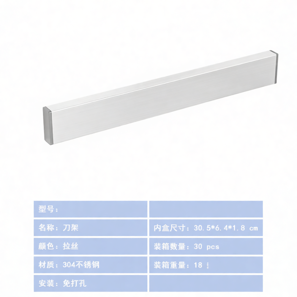 Penyangga Pisau Magnetik Kuat  - Magnetic Knife Strip ulasan dan harga