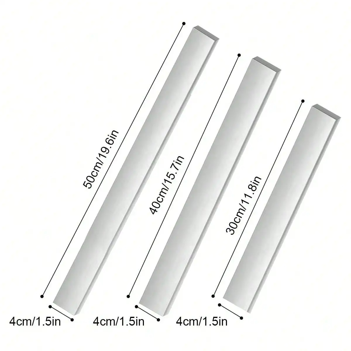 Tempat Pisau Magnetik Leeseph  - Magnetic Knife Strip ulasan dan harga