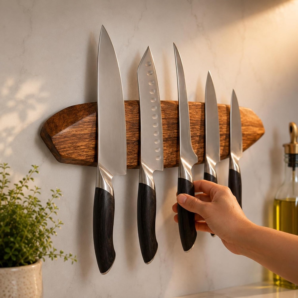 Penyangga Pisau Magnetik - Str - Magnetic Knife Strip ulasan dan harga
