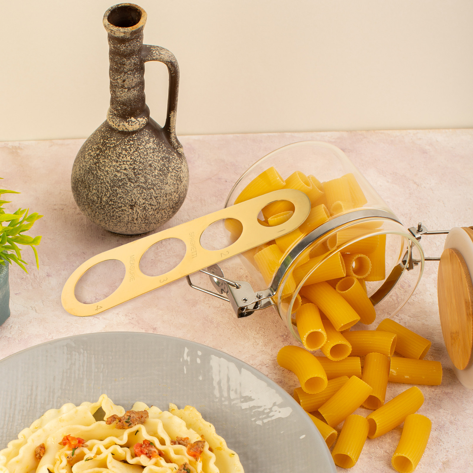 Alat Pengukur Spaghetti dari B - Pasta Measuring Tool ulasan dan harga