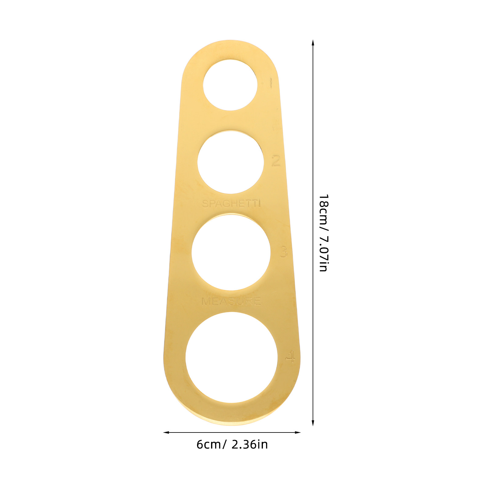 Alat Pengukur Spaghetti dari B - Pasta Measuring Tool ulasan dan harga