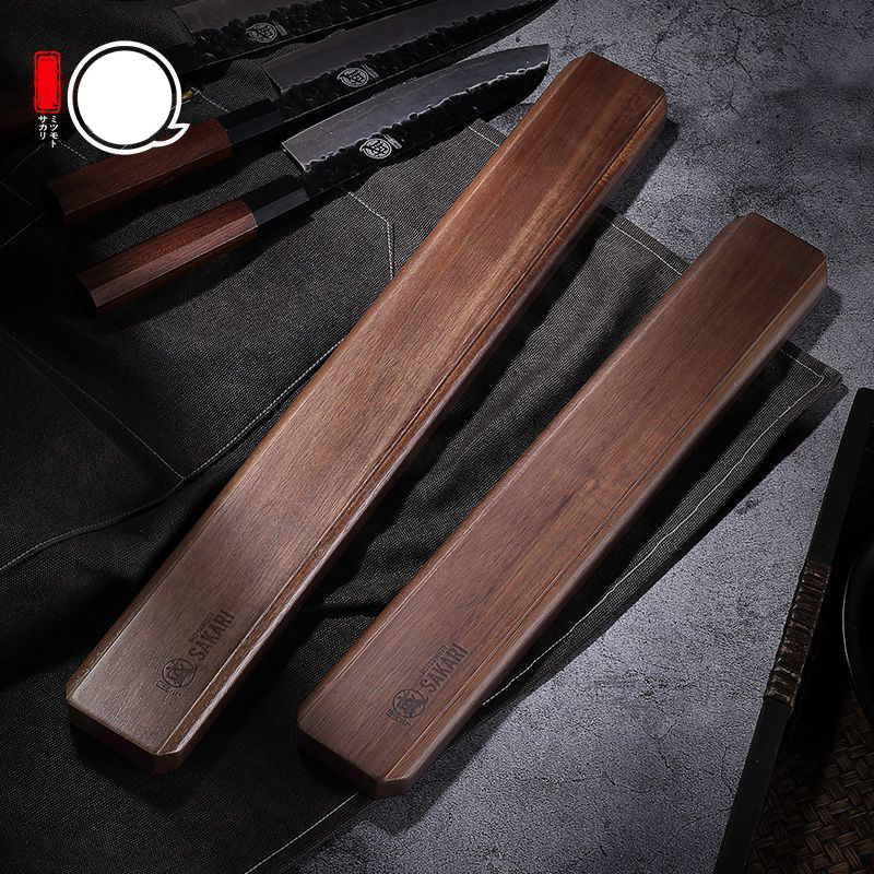Tempat Pisau Magnetik Kayu Aka - Magnetic Knife Strip ulasan dan harga