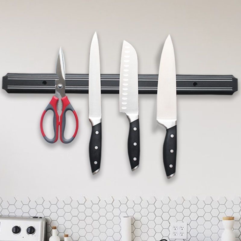 Pisau Baja Tahan Karat Dipasan - Magnetic Knife Strip ulasan dan harga