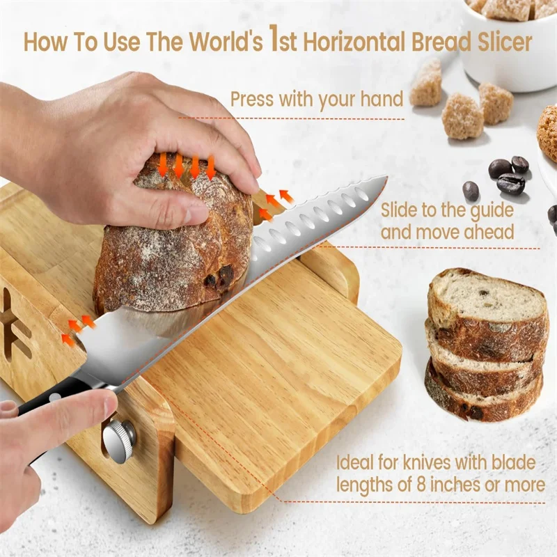 Pemandu Pemotong Roti Horizont - Kitchen Gadgets Guide ulasan dan harga
