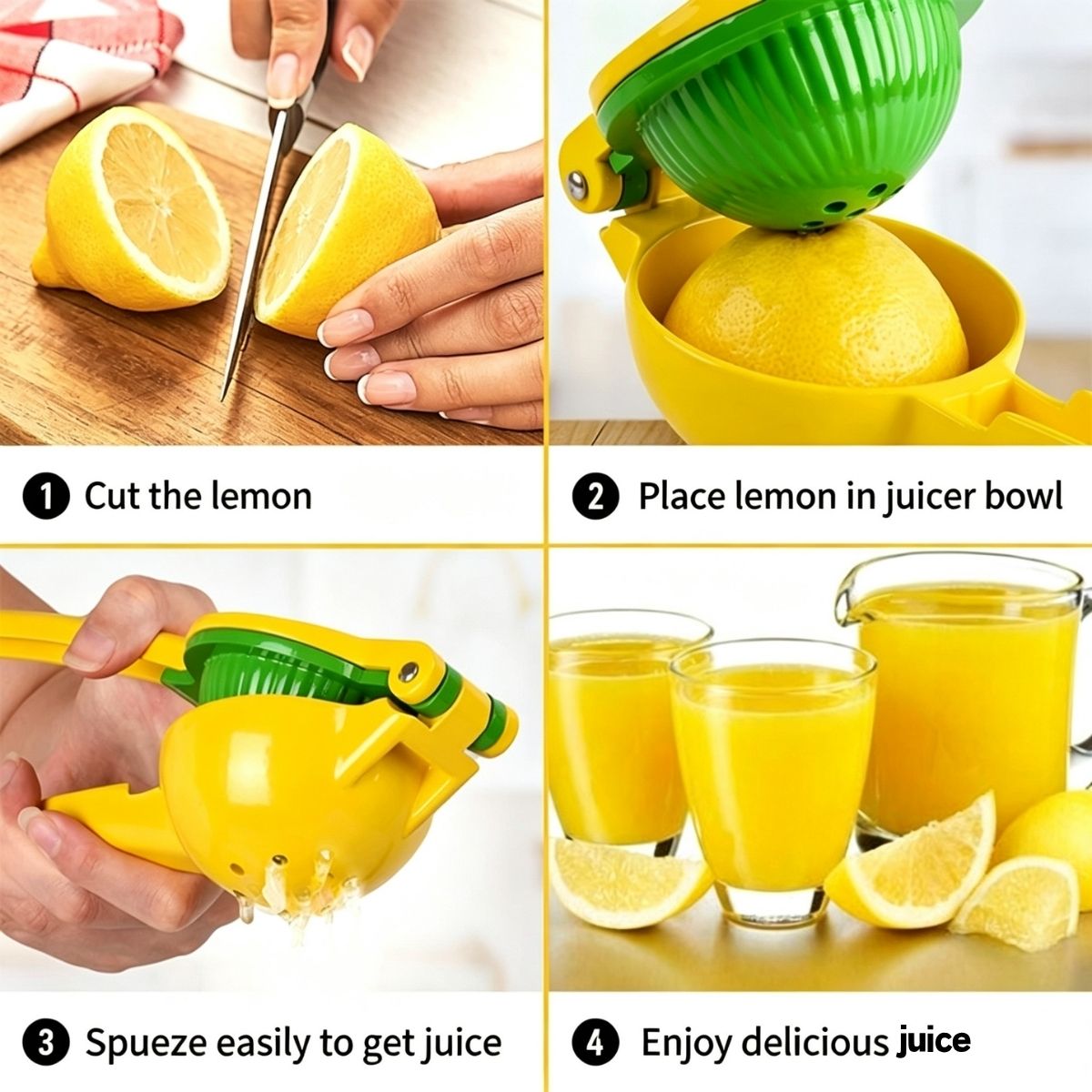 Alat Peras Jeruk Manual Logam, - Citrus Lemon Squeezer ulasan dan harga