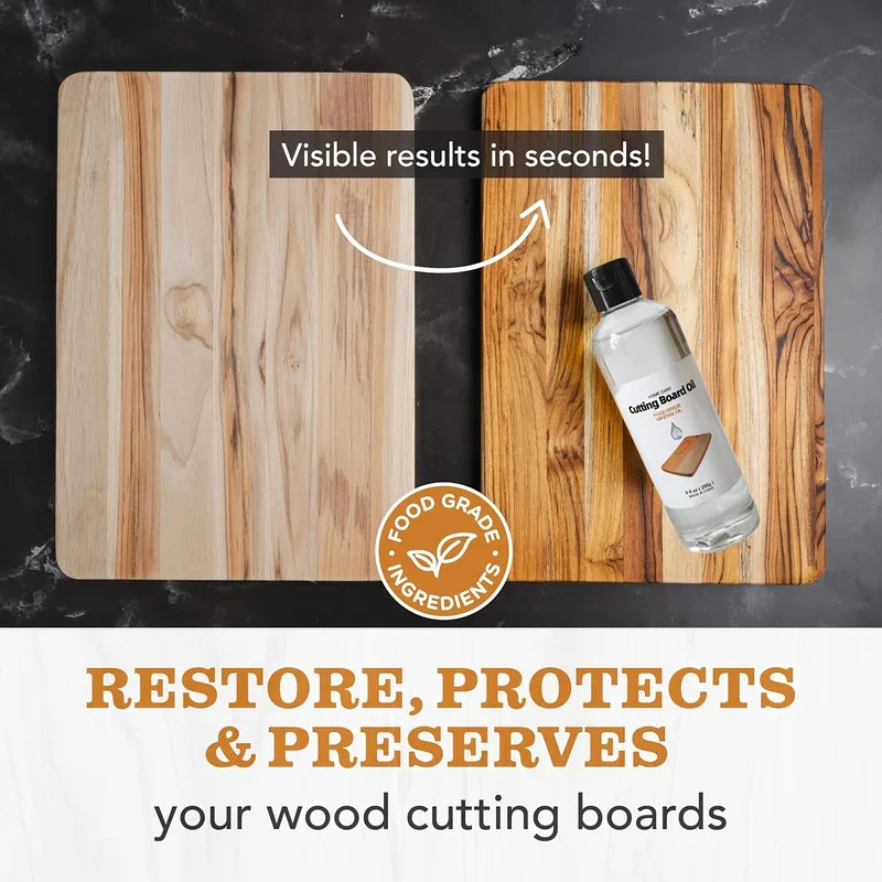 Minyak Mineral Kelas Makanan U - Bamboo Cutting Board ulasan dan harga