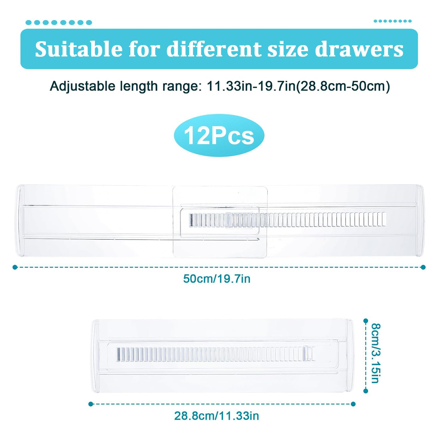 Pembagi Laci Ekspansiabel 4/6/ - Kitchen Gadgets Storage ulasan dan harga