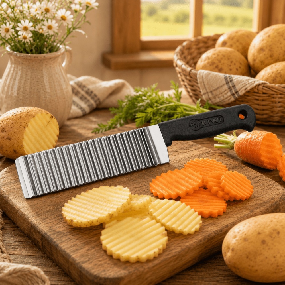 Pisau Pemotong Keripik Kentang - Potato Masher Ricer ulasan dan harga