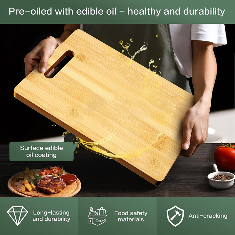 Talenan Kayu Talenan Dapur unt - Bamboo Cutting Board ulasan dan harga